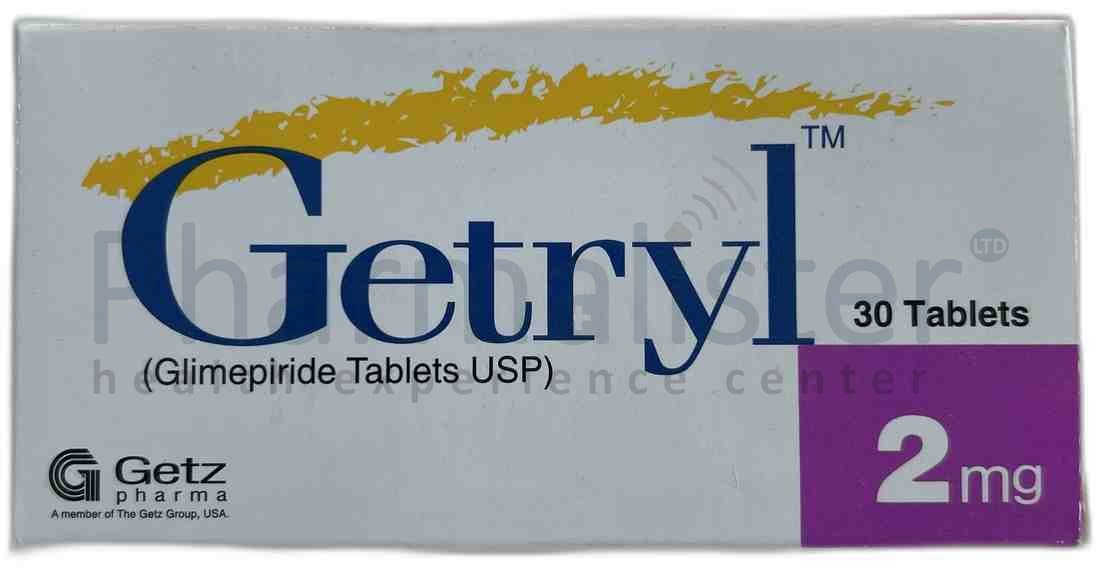 Getryl 2 mg Tablets