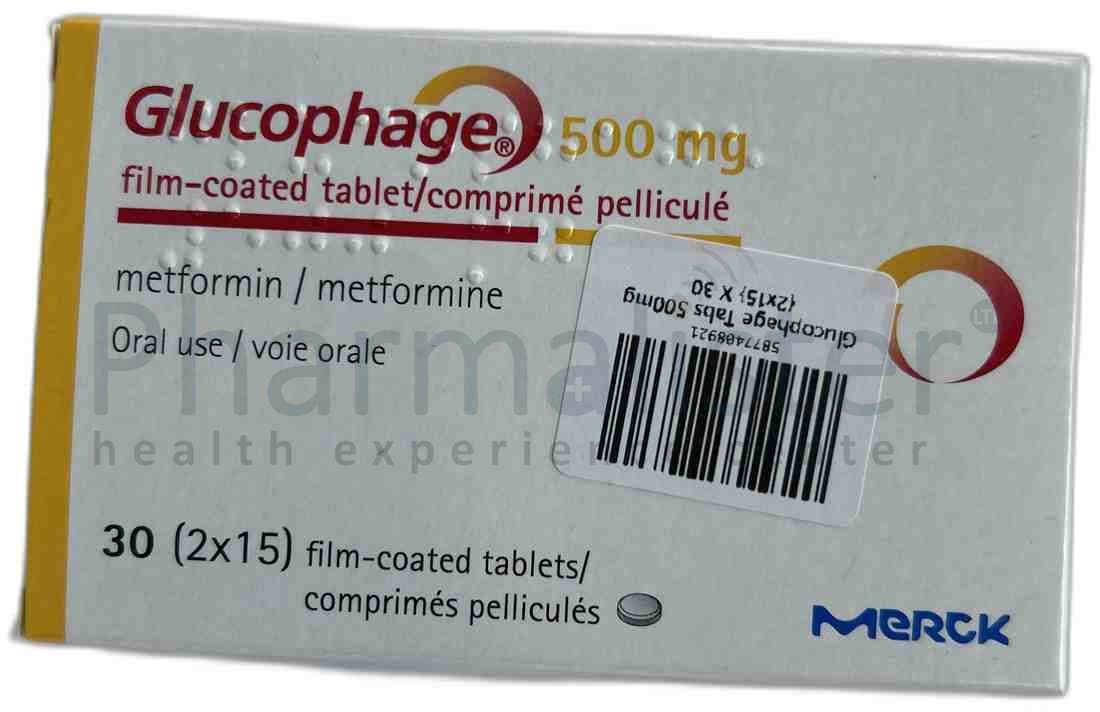 Glucophage 500 mg Tablet* - Satchet