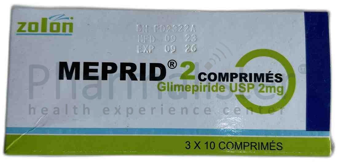 Meprid 2 Tablet - Glimepiride USP 2mg
