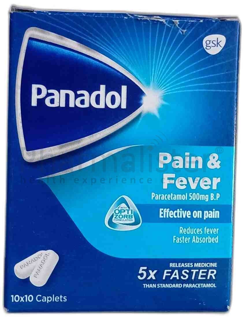 Panadol Caplet - Paracetamol 500mg Tablet