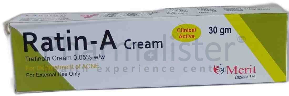 RATIN-A CREAM - Tretinoin 0.05% Cream - 30g