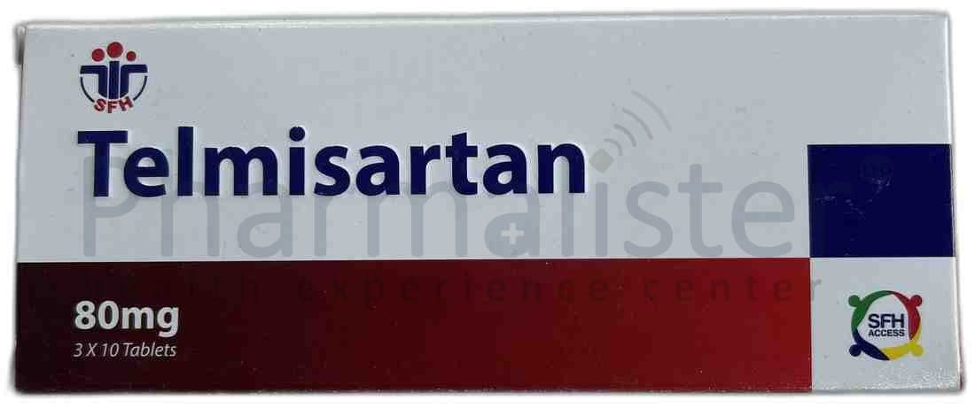 Telmisartan 80mg Tablet - SFH - Sachet