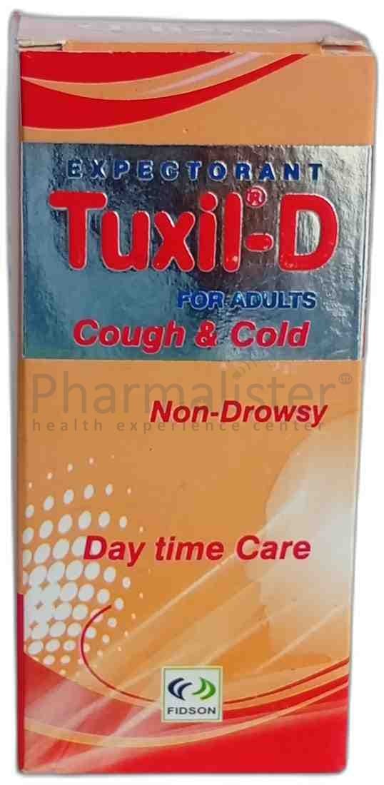 Tuxil-D Expectorant Adults - 100ml Orange Pack - Cough Syrup