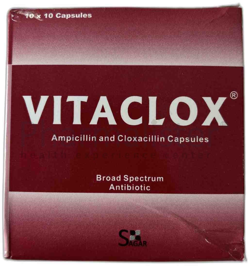 Vitaclox - Ampiciliin - Cloxacillin capsules